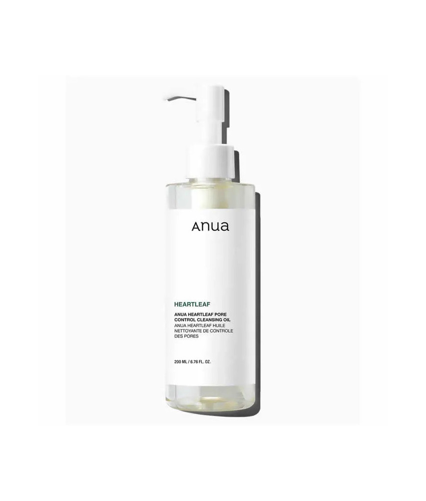 Nettoyez en profondeur avec l'Huile Démaquillante Anua Heartleaf 200ml