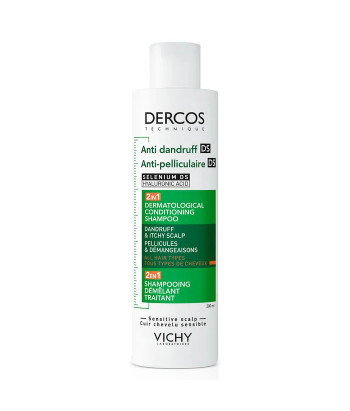 Shampooing Antipelliculaire 2 en 1 Vichy Dercos 200ml