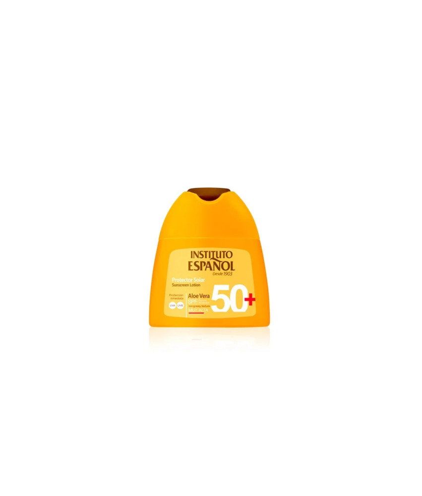 Lotion solaire SPF50 à l'Aloe Vera 100ml - Instituto Español