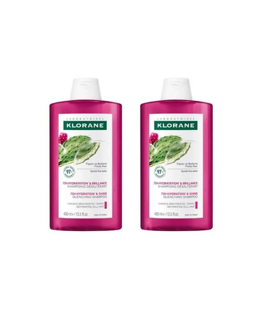Shampoing Figue de Barbarie x2: Douceur en double dose
