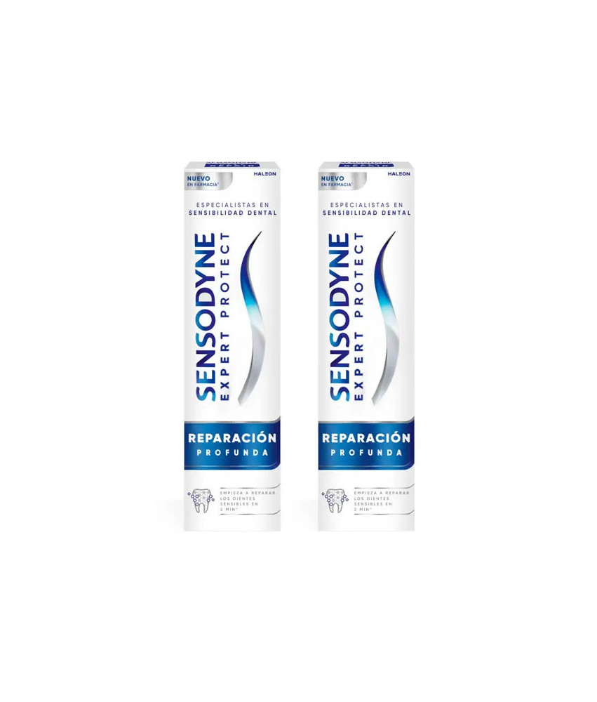 Sensodyne Expert Protect Réparation En profondeur 2x75ml : Pour des dents sensibles heureuses