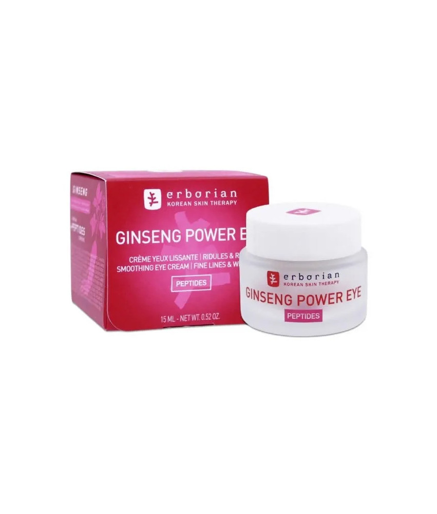 Soin yeux Erborian Ginseng Power 15ml: Regard éclatant