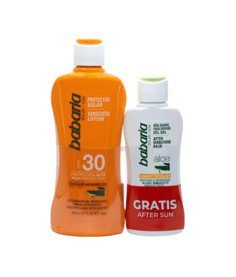 Protégez votre peau avec Babaria Aloe SPF30 + Baume Après-Soleil