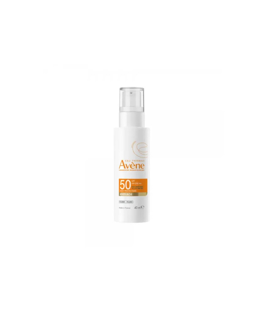 Avène Expert Fluide Anti-Âge SPF50 40ml: Protection et Anti-Âge
