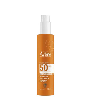 Protection solaire maximale avec Avène Spray Solaire SPF50 200ml
