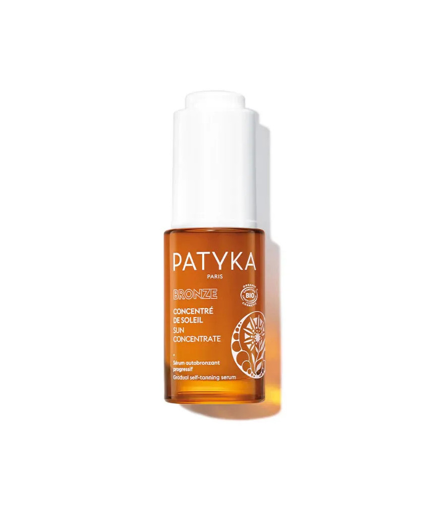 Sérum Visage Autobronzant Patyka 15ml: L'éclat du soleil en bouteille!