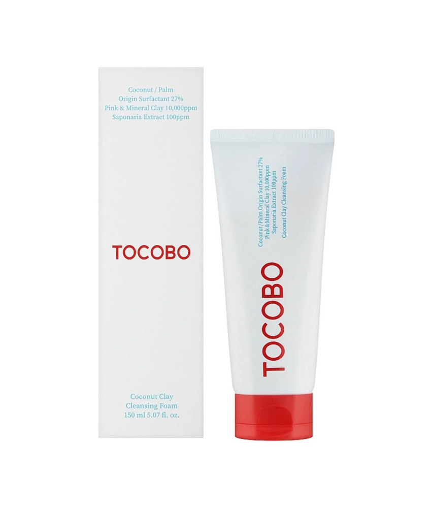 Nettoyez en profondeur avec Tocobo Coconut Clay Espuma