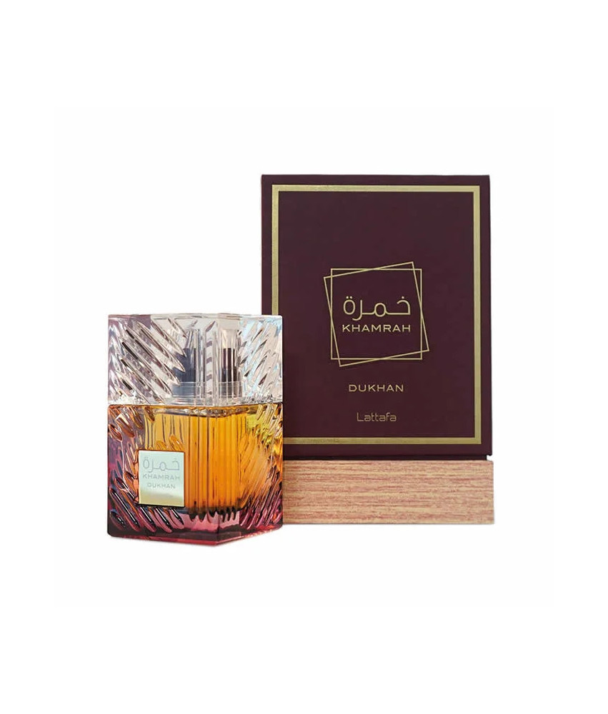 Parfum Lattafa Khamrah Dukhan 100ml: Luxe Oriental & envoûtant.