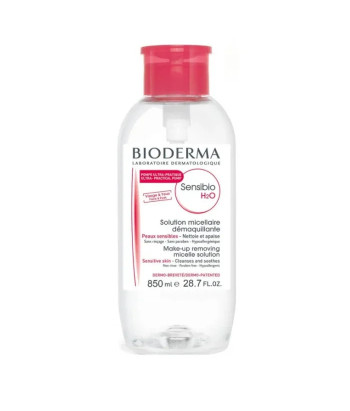Bioderma Sensibio H2O 850ml - Solution Micellaire Peaux Sensibles