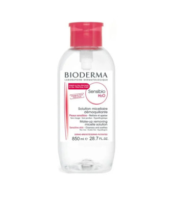 Bioderma Sensibio H2O 850ml - Solution Micellaire Peaux Sensibles