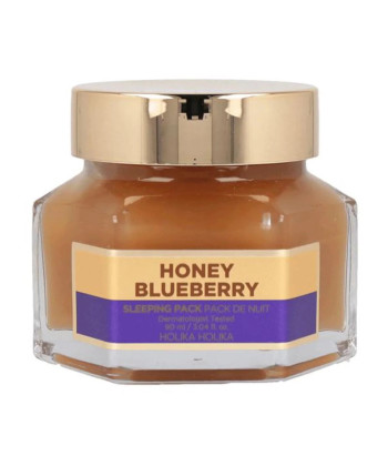 Holika Honey Blueberry Sleeping Pack: Nuit Hydratante 90ml