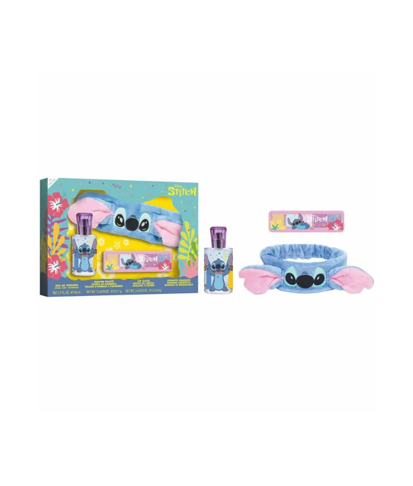 Coffret Disney Stitch Eau De Toilette 50ml - 3 Produits