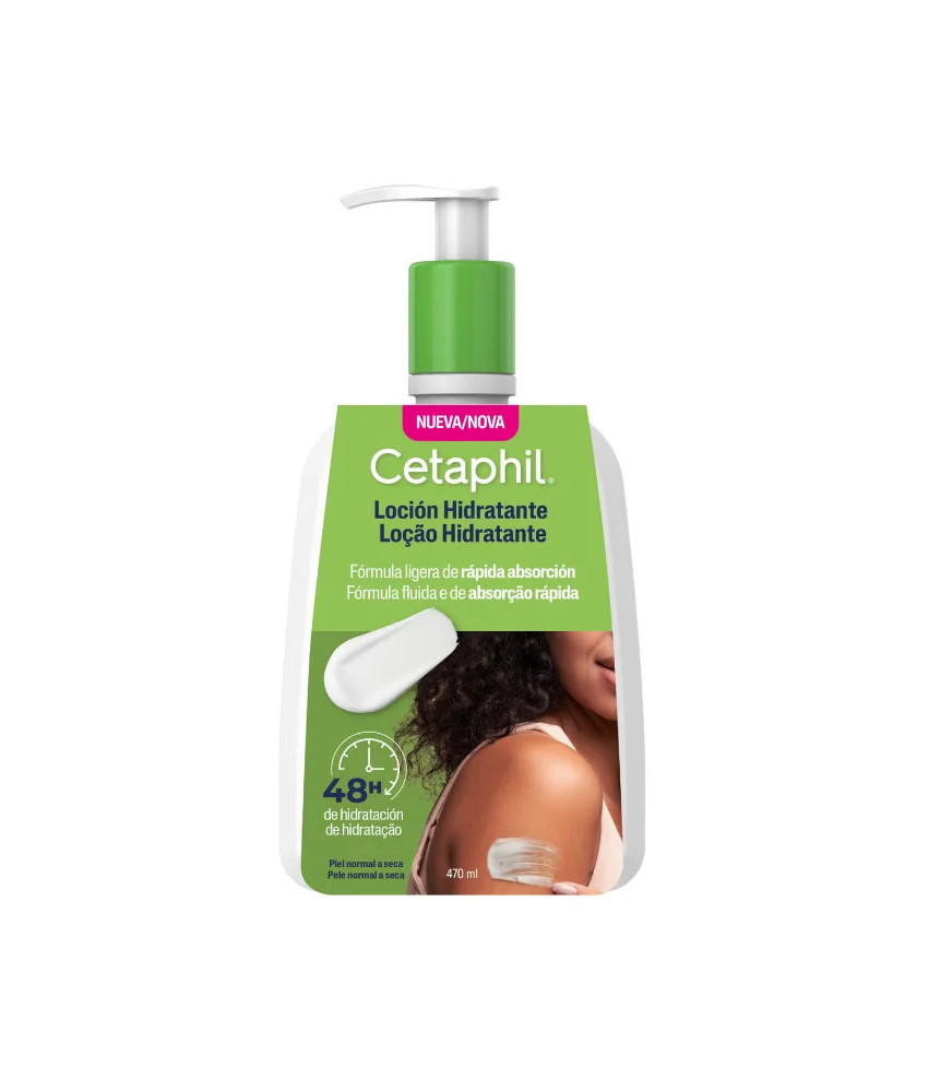 Hydratation intense : Lotion Cetaphil peaux sèches et sensibles 470ml