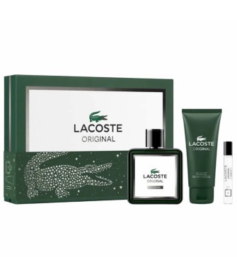 Coffret Lacoste Original Eau De Parfum 100ml - Trio Parfumé