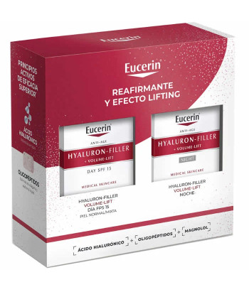 Coffret Eucerin Hyaluron Filler Volume Lift SPF15 50ml 