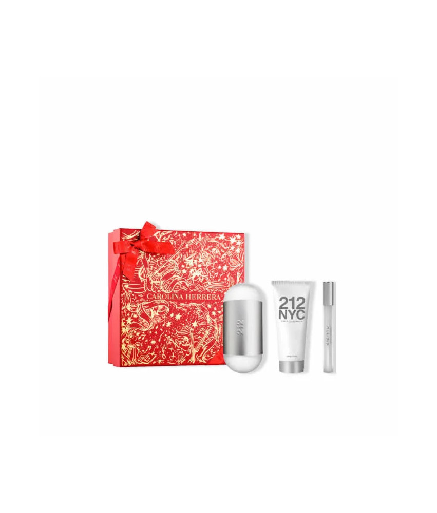 Coffret 212 NYC Eau de Toilette 100ml: Trio Parfum Carolina Herrera