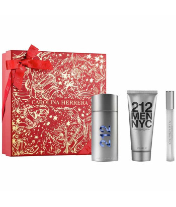 Coffret Carolina Herrera 212 Men 100ml - Trio Parfum Glamour