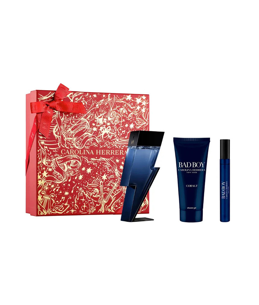 Coffret Bad Boy Cobalt 100ml: Parfum envoûtant Carolina Herrera