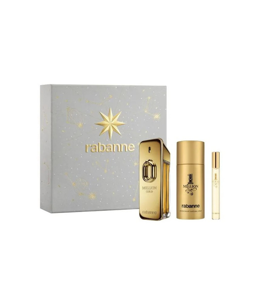 Coffret Rabanne Million Gold 100ml: Intensément Parfumé