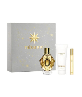 Ensemble Parfum Rabanne Million Gold Pour Elle 90ml