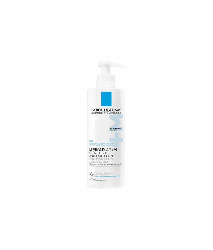 Crème légère anti-irritation La Roche Posay Lipikar AP+M 400ml