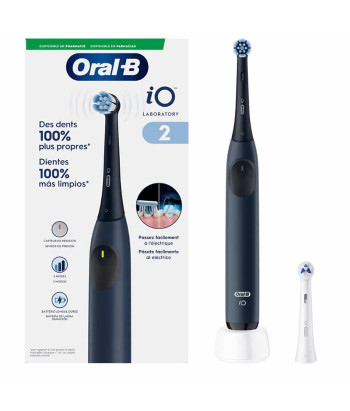 Brosse à dents électrique Oral-B iO 2 Laboratoire Bleu Mer