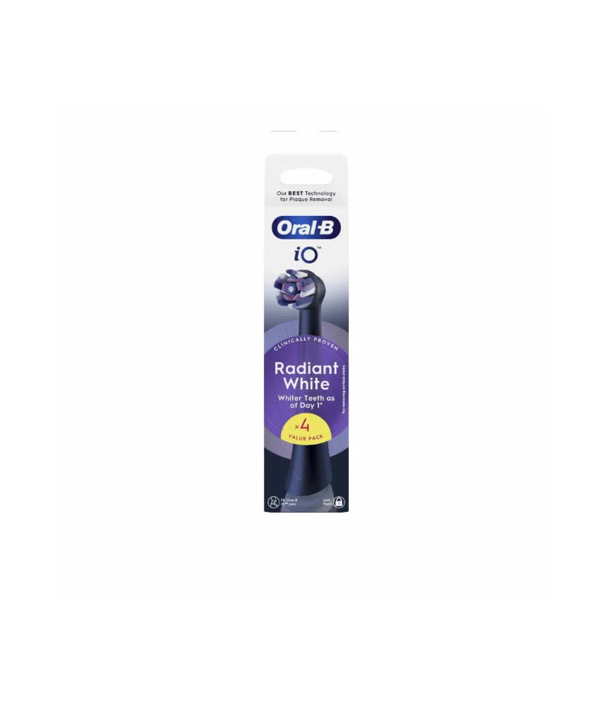 Têtes de rechange Oral-B iO Radiant White 4 Pack