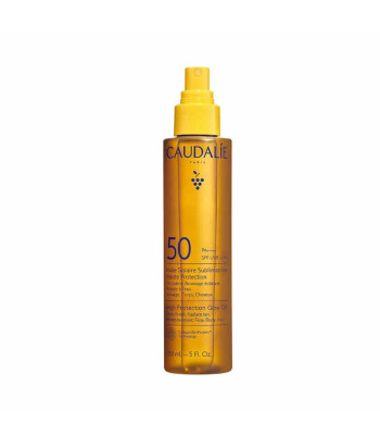 Protégez votre peau avec l'Huile Solaire Brillance SPF50+ Caudalie Vinosun