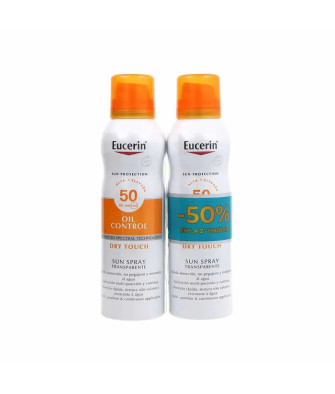 EUCERIN Oil Control Dry Touch SPF50 - Lot de 2x200ml