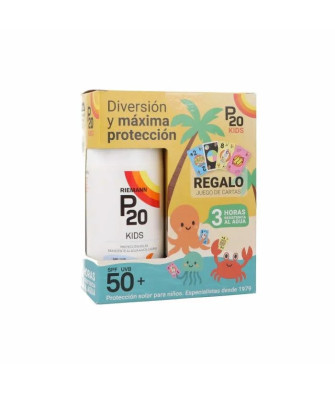 Protection solaire Riemann P20 Kids SPF50+ 200ml + Jeu de cartes