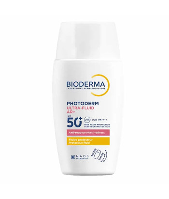 Protection solaire quotidienne - Bioderma Photoderm Ultra-Fluid AR+ Spf50+ 40ml