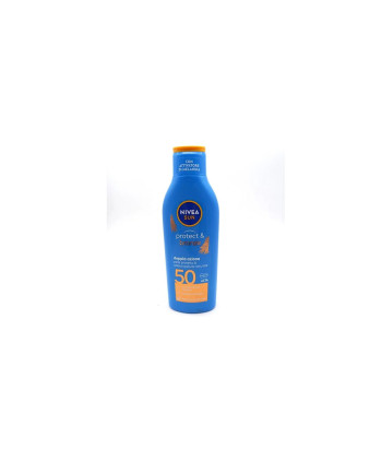 Protection solaire et bronzage avec Nivea Sun SFP50 200ml