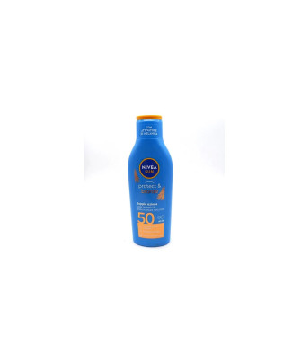 Protection solaire et bronzage avec Nivea Sun SFP50 200ml
