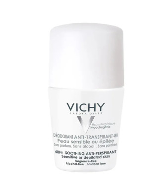 Déodorant Vichy 48H Roll On Peaux Sensibles 50ml