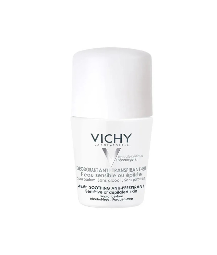 Déodorant Vichy 48H Roll On Peaux Sensibles 50ml