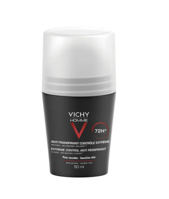 Vichy Homme Intense Roll On Anti Perspirant 50ml