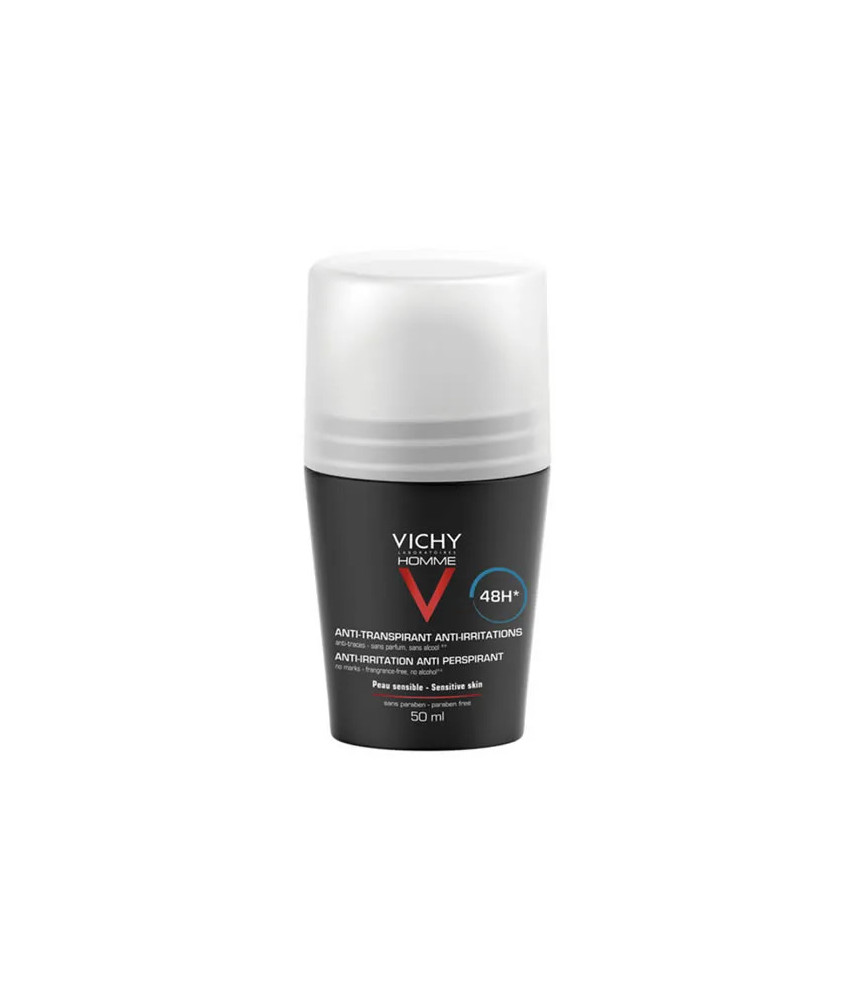 Déodorant Roll On Vichy Homme Peaux Sensibles 50ml