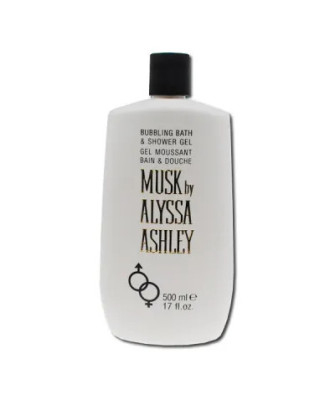 Gel Bain et Douche Alyssa Ashley Musk 500ml