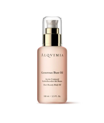 Huile Alqvimia Generous Bust 100ml: Sublimez votre décolleté
