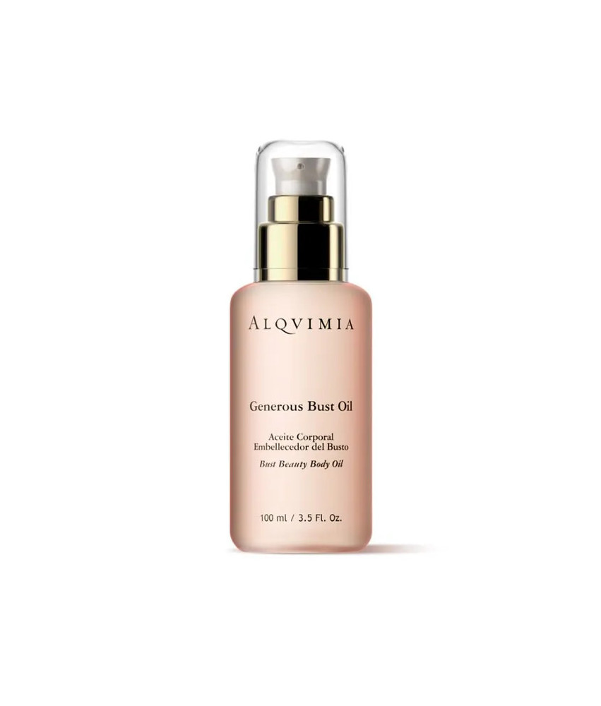 Huile Alqvimia Generous Bust 100ml: Sublimez votre décolleté
