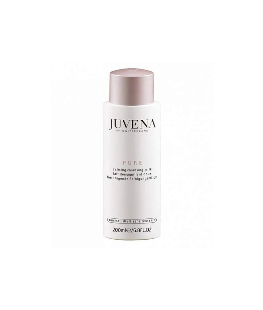 Nettoyez en douceur avec le lait démaquillant Juvena Pure Calming 200ml