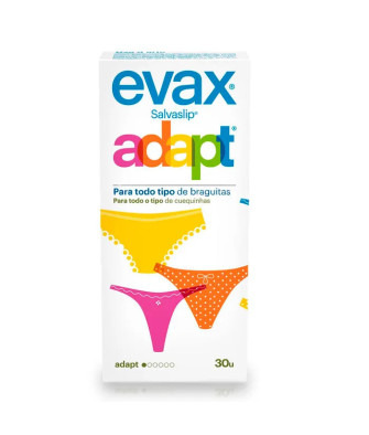 Protège-slips Evax Adapt 30 unités - Confort et protection assurés