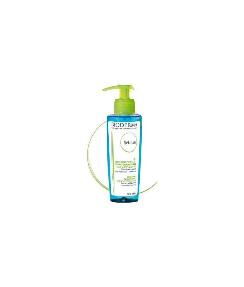 Nettoyant purifiant Bioderma Sébium Moussant 200ml