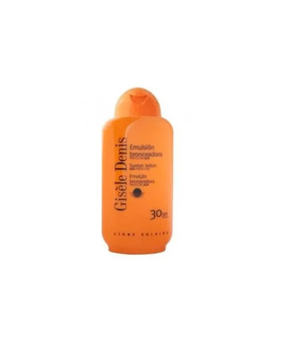 Bronzage parfait avec la Crème Solaire Gisèle Denis SPF30 400ml
