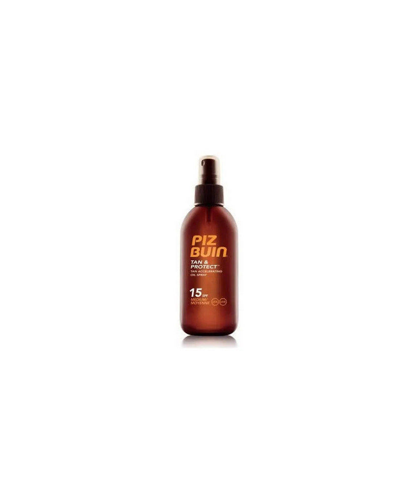 Accélérez votre bronzage avec l'huile solaire Piz Buin SPF15