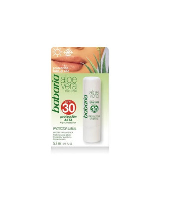Baume à lèvres protecteur SPF30 Babaria 5.7g