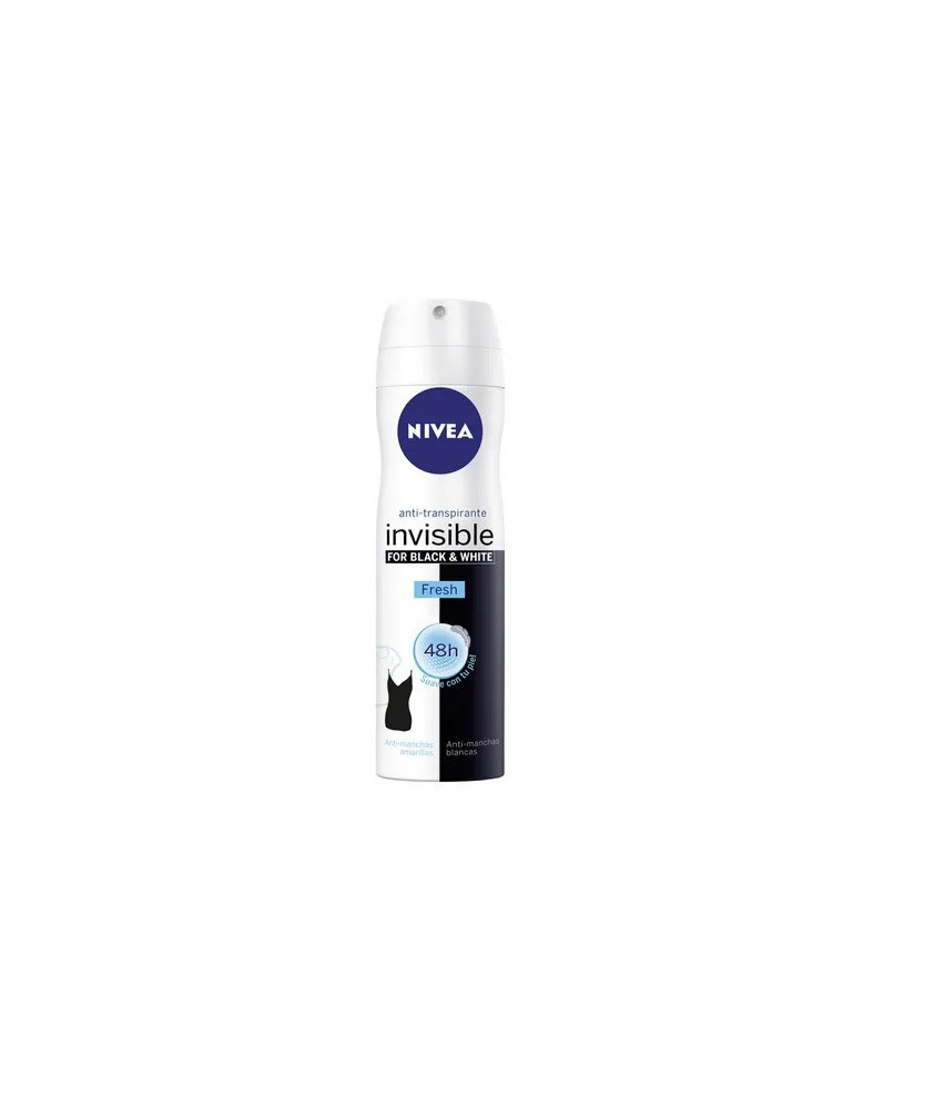 Brume Nivea Invisible White And Black Fresh 200ml