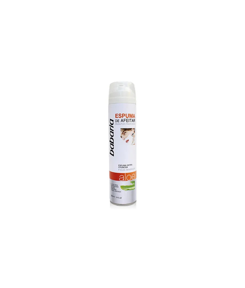 Mousse à Raser Aloe Vera Peaux Sensibles 300ml