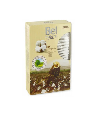 Bâtonnets En Cotton Bel Nature 200 Unités