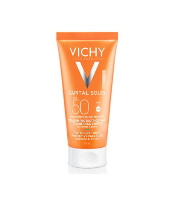 Vichy Capital Soleil Crème Onctueuse SPF50 50ml - Protection Parfaite